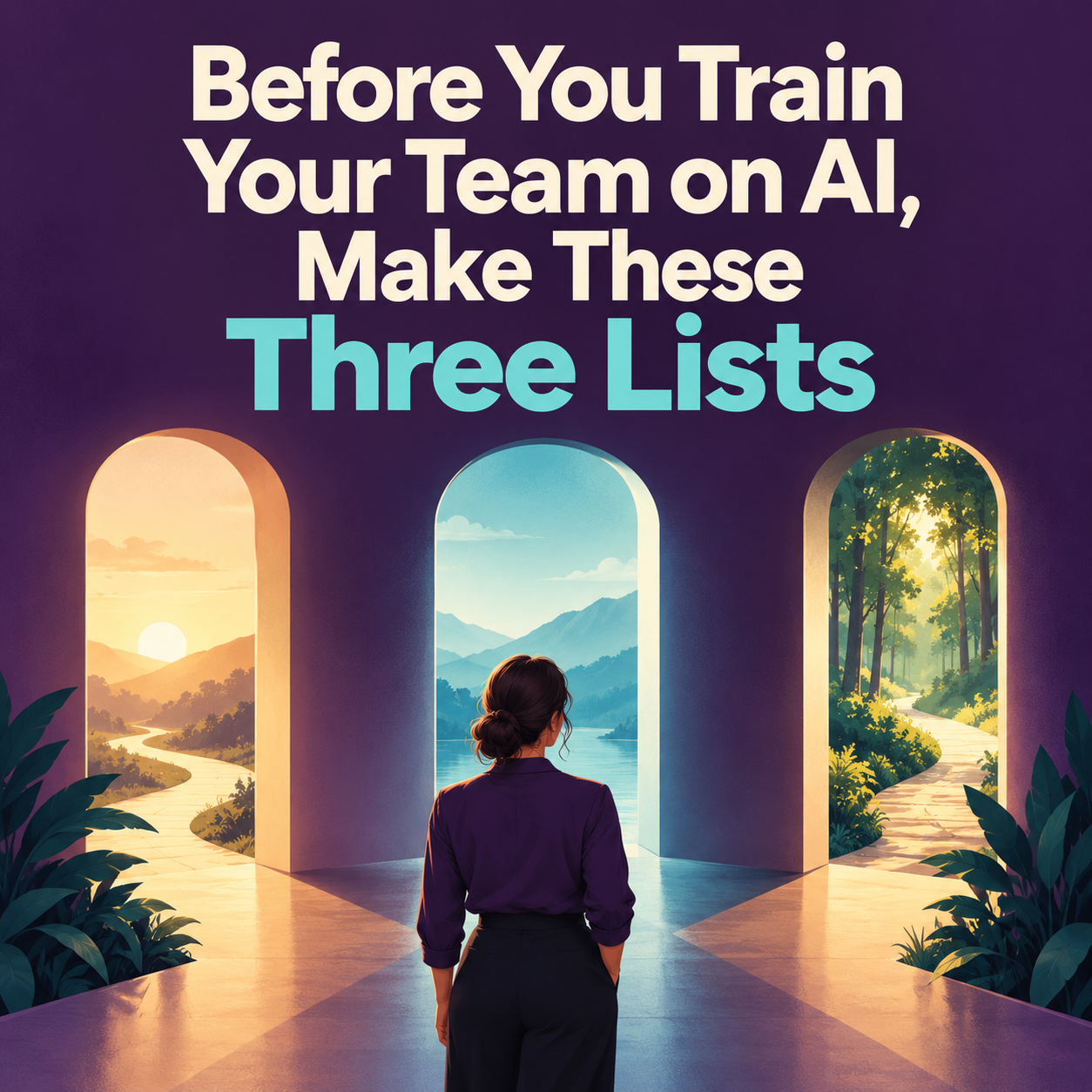 Before You Train Your Team on AI, Make These Three Lists