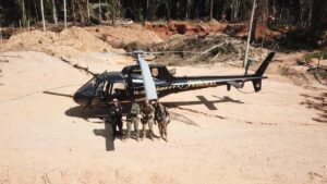 Em Rondônia, Operação contra garimpo destrói 7 motores bomba e acampamento de garimpeiros com wi-fi