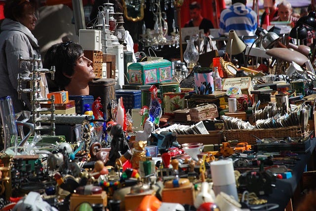 Why Are They Called Flea Markets? - by Daniel Ganninger