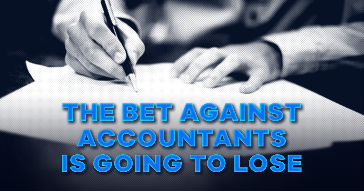 The Intelligent Ledger article artwork for The Bet Against Accountants Is Going to Lose