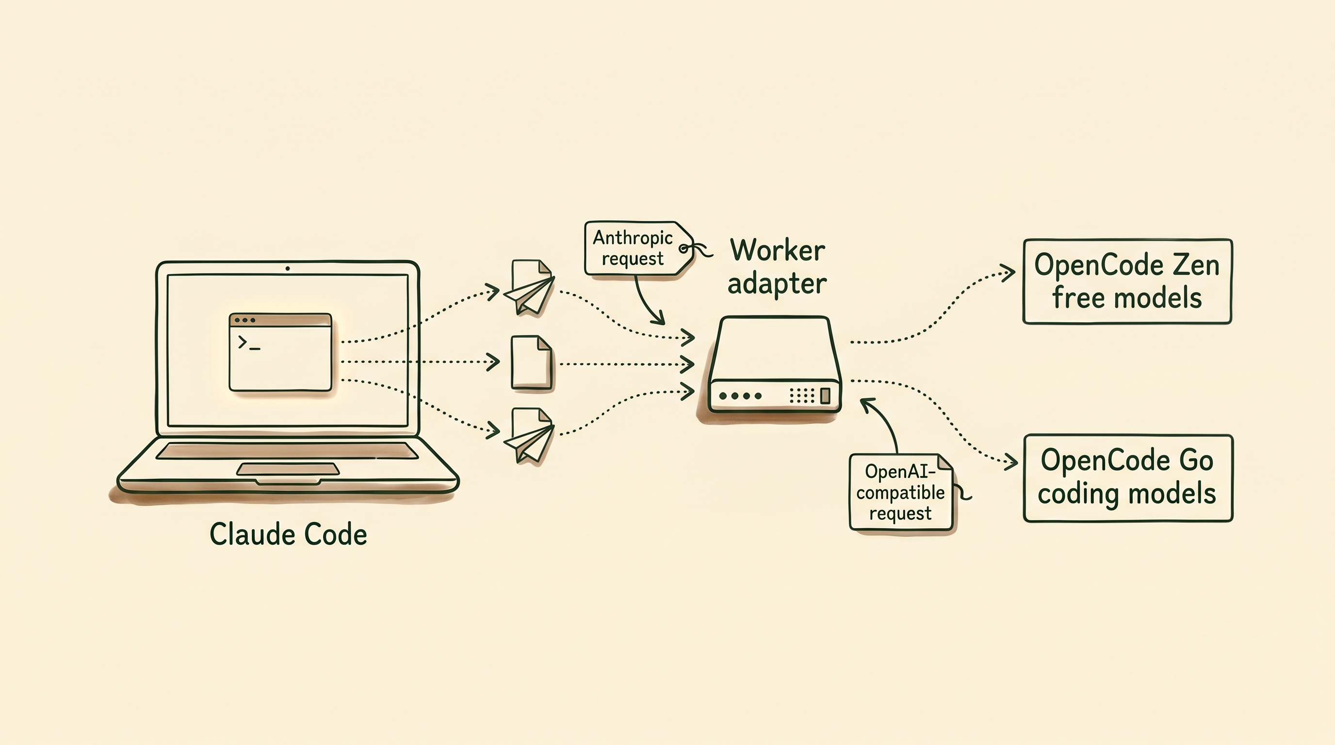 How to Use Claude Code For Free With OpenCode Models