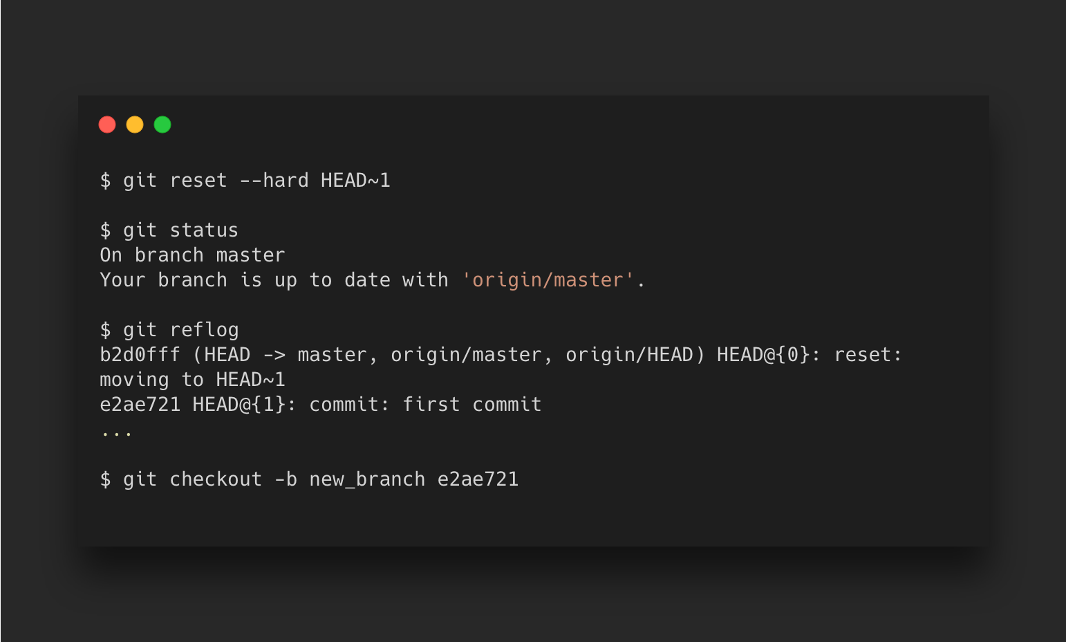 Git Explained - Unstage, Unmodify & Undo