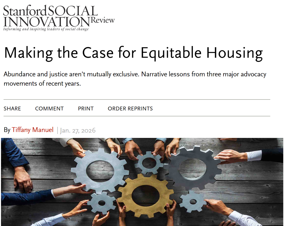 The Housing Movement Doesn’t Need a Winner. It Needs a We.