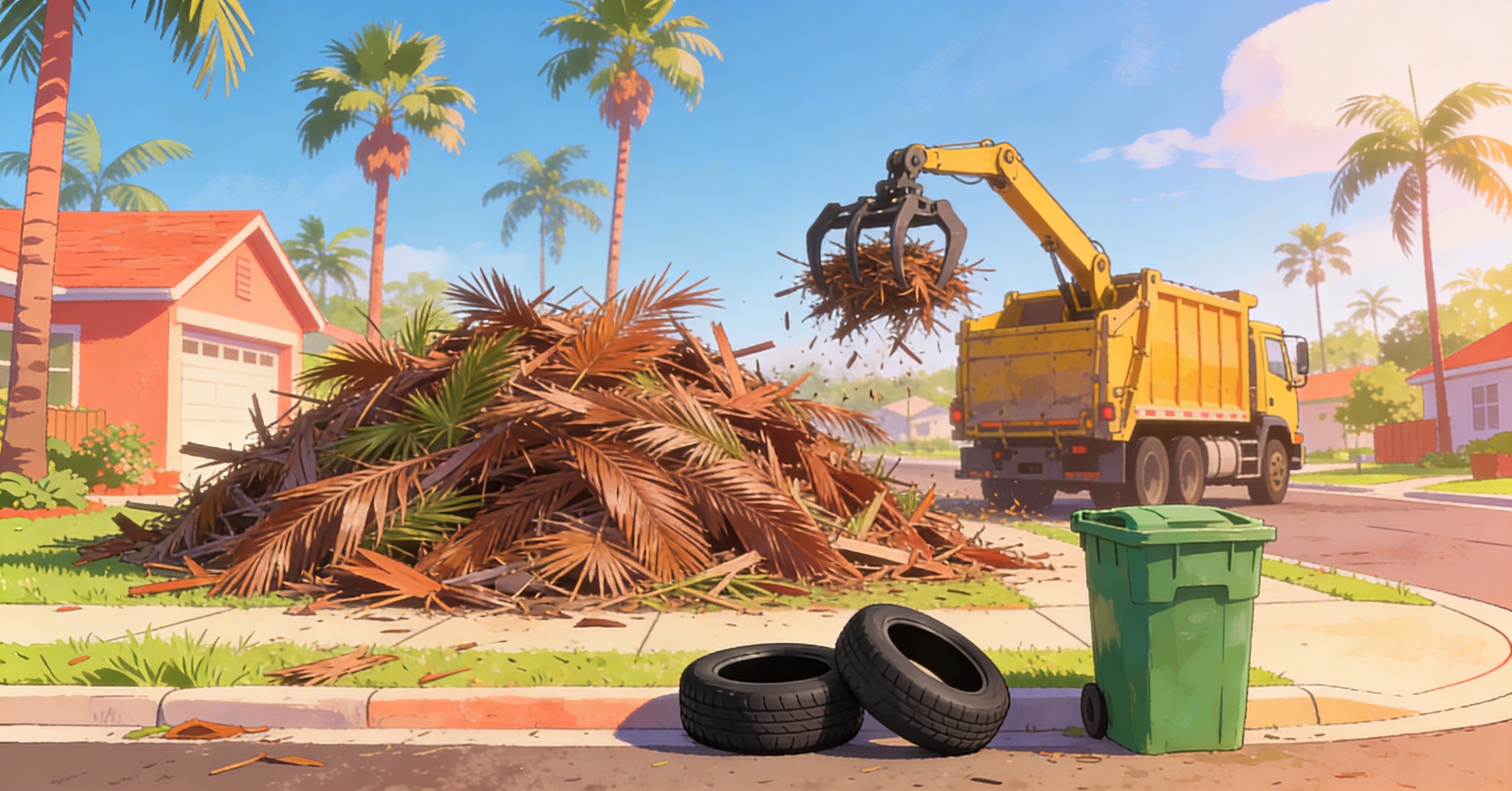 Image for article: Your Yard Waste Is Late. Here's Why, and a Trash Tip You Probably Missed.