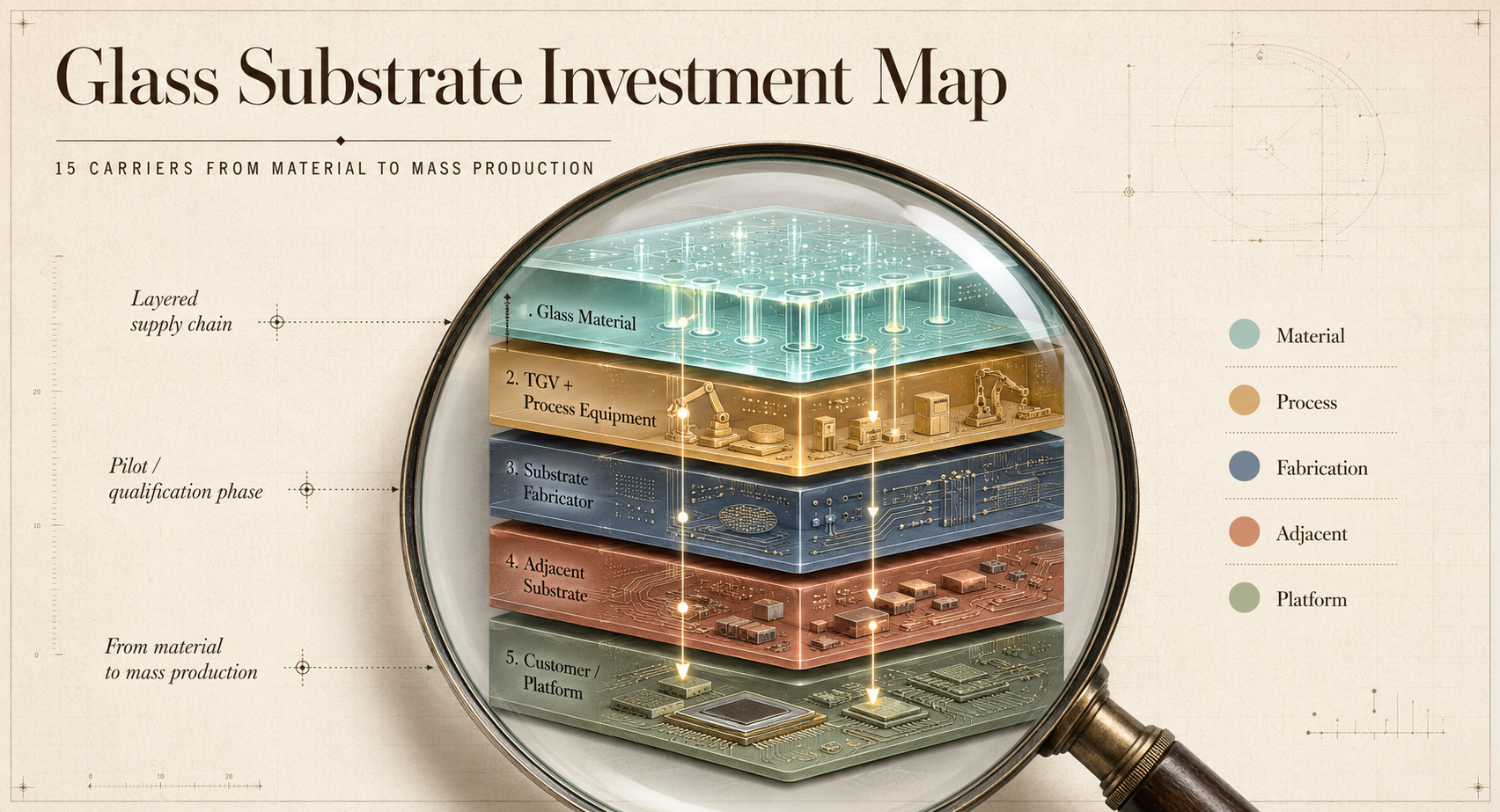 [Investment Map] 15 Companies in the Glass Substrate Cycle: From ...
