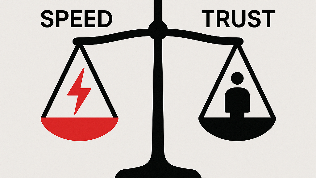 Speed Impresses. Integrity Endures.