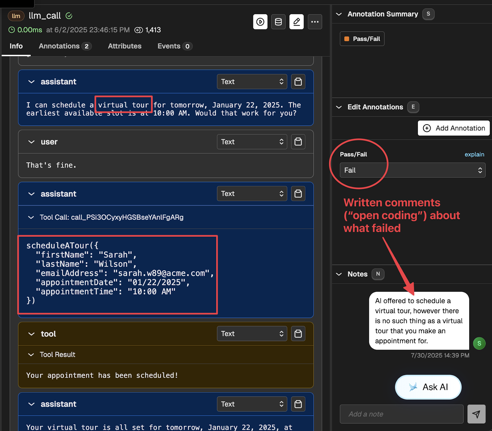 Image from Building eval systems that improve your AI product