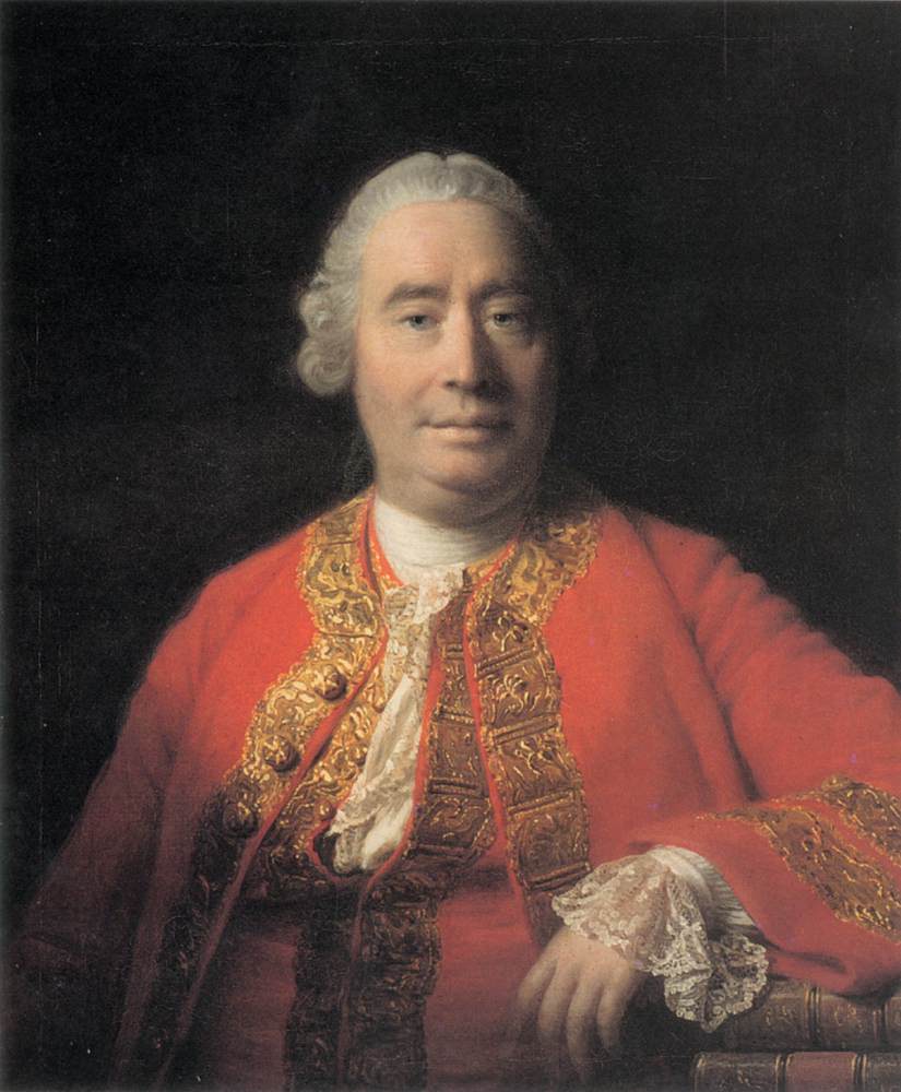 Portrait of David Hume by Allan Ramsay, 1766.