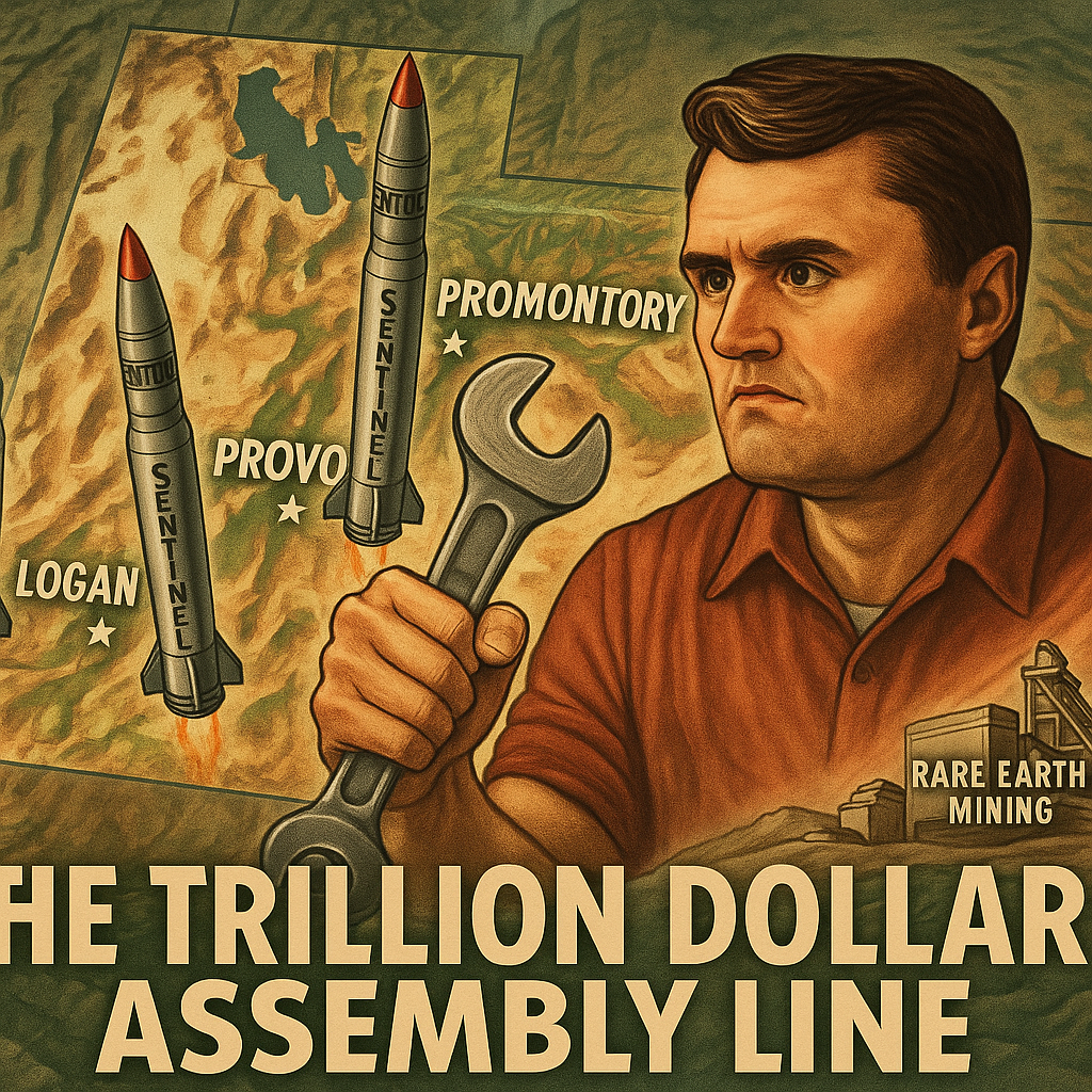 Charlie Kirk Threatened Utah's Trillion Dollar Missile Assembly Line For The Ukraine War
