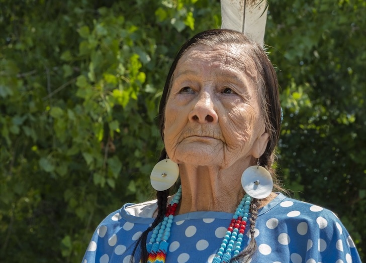 From the Trapeze to the Pow Wow Arena — Native American photography by James Cook