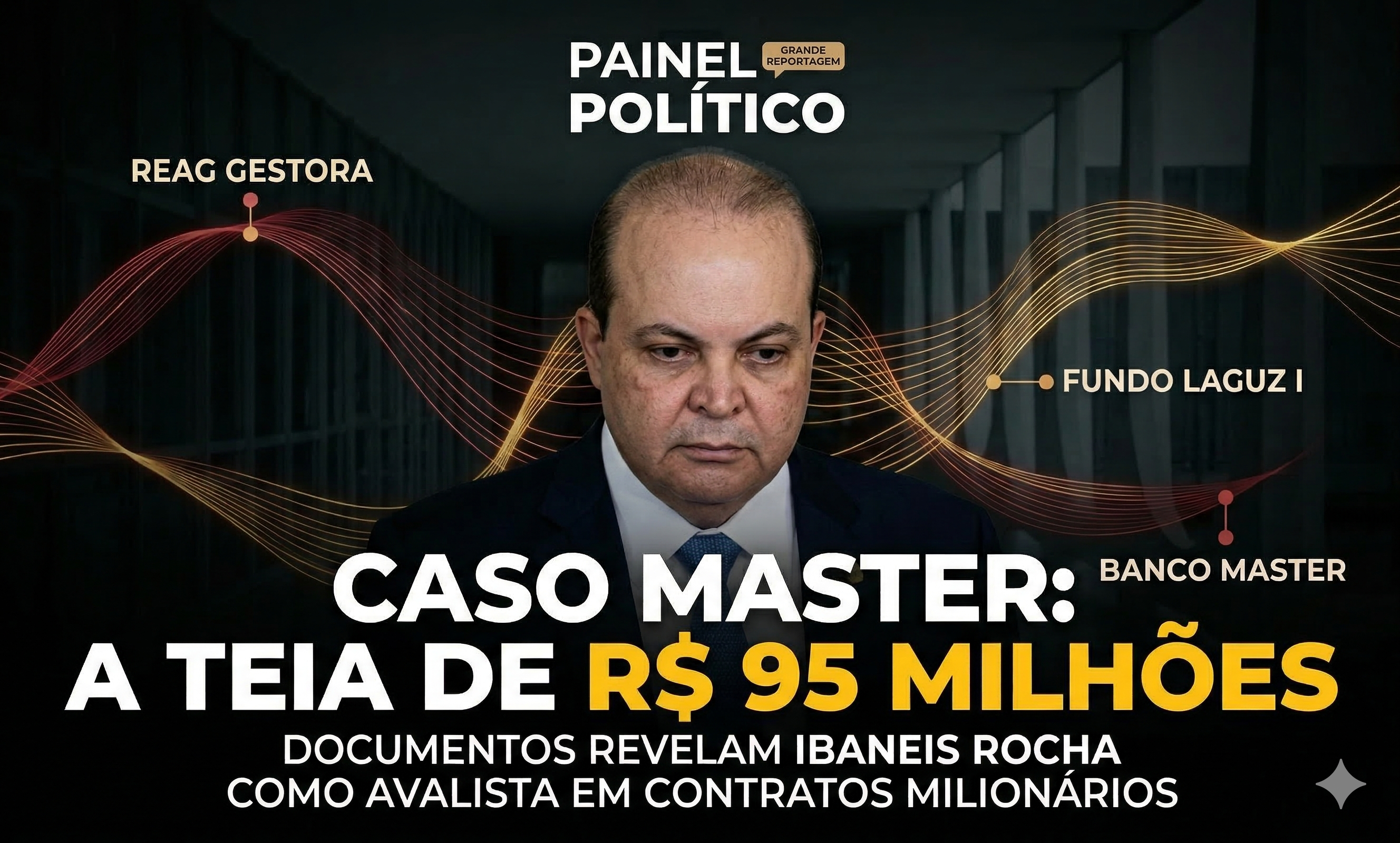 A teia Master-Buriti: Como R$ 95 milhões em honorários ligam Ibaneis Rocha ao maior escândalo bancário do ano