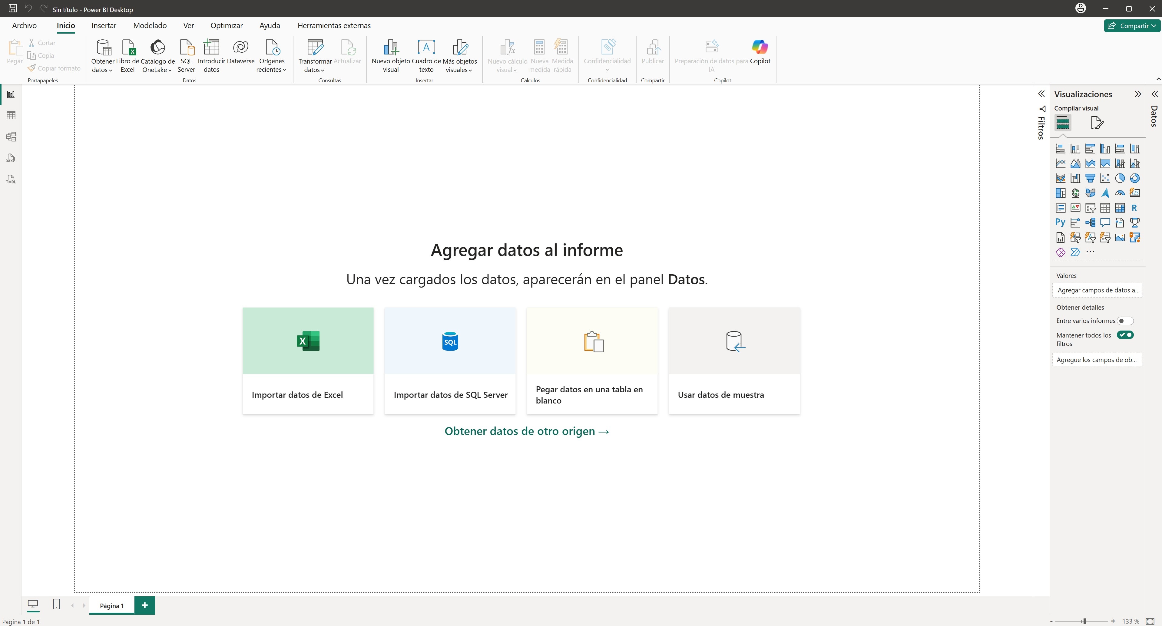 Cómo instalar Power BI Desktop y empezar desde cero