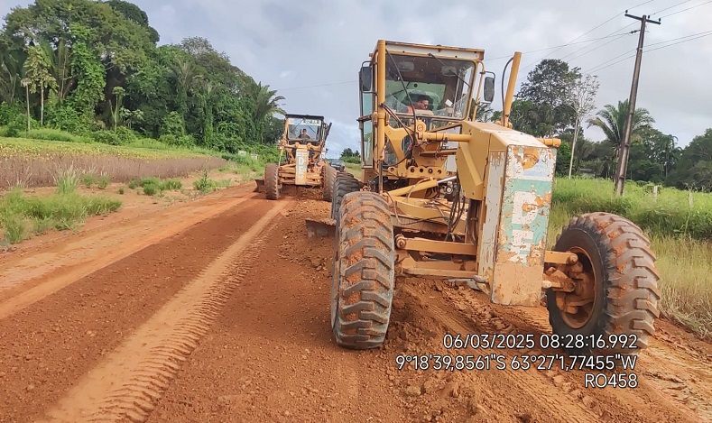 Alex Redano agradece ao governo do Estado e DER por ação rápida na RO-458