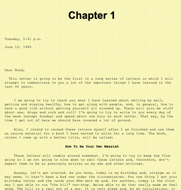 Very unattractive format