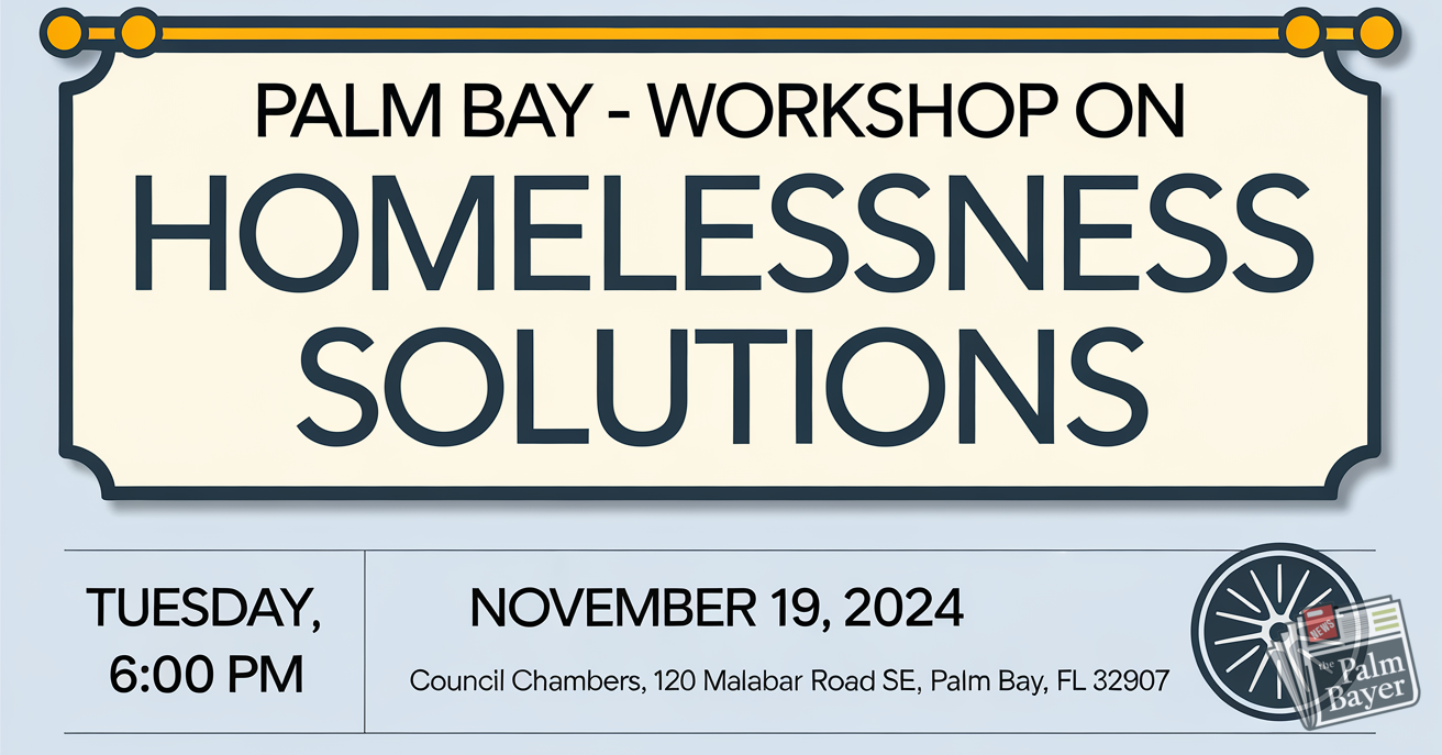 Image for article: Palm Bay Hosts Workshop on Homelessness Solutions