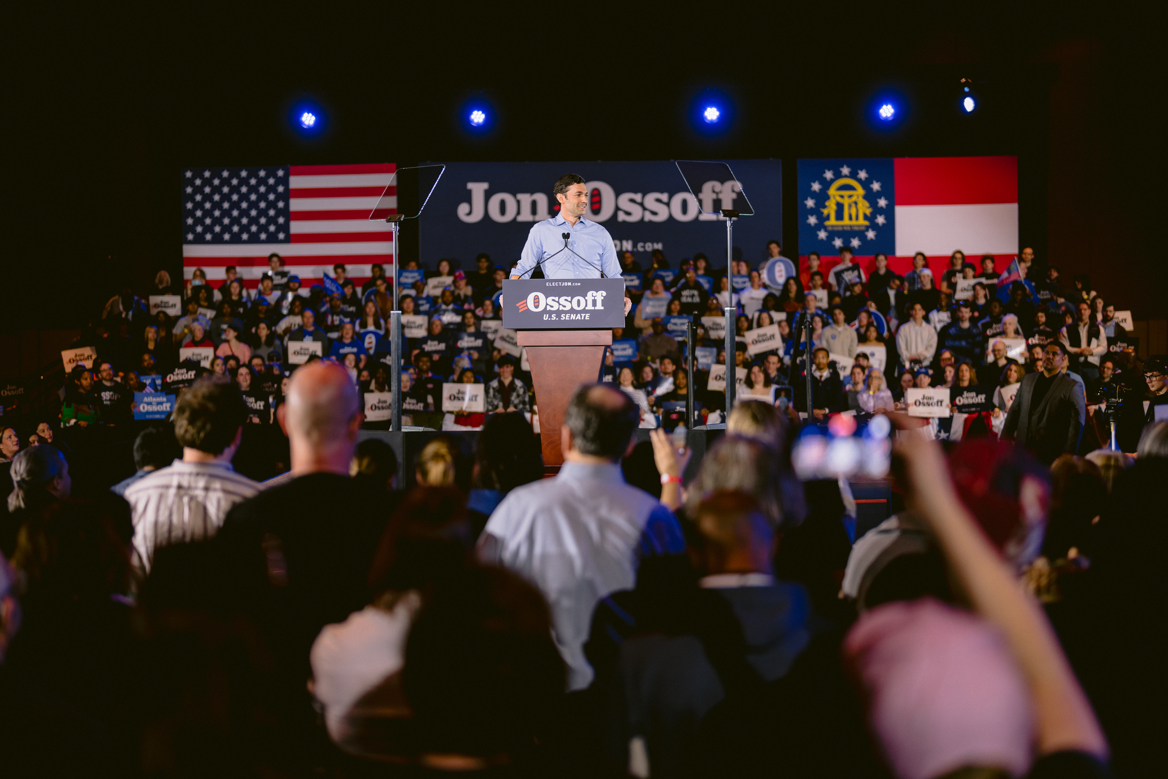 Yesterday's rally in Atlanta - Jon Ossoff’s Substack