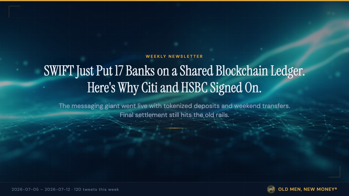 SWIFT Just Put 17 Banks on a Shared Blockchain Ledger. Here's Why Citi and HSBC Signed On.