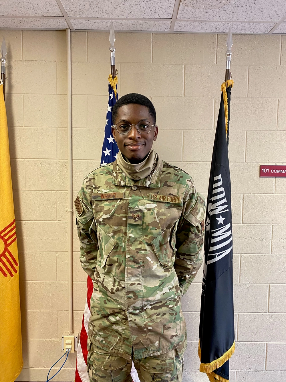 Image for article: Palm Bay Airman, Staff Sgt. Tristen Wright, Dies While Serving Overseas