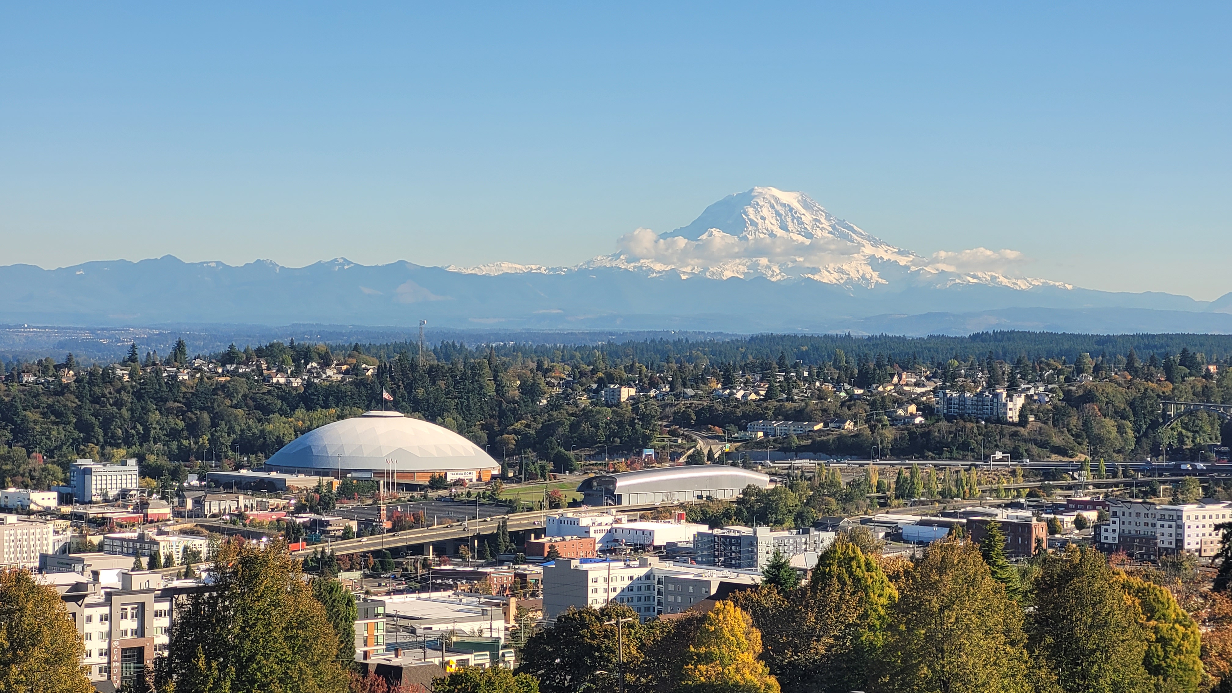 View from hospital room