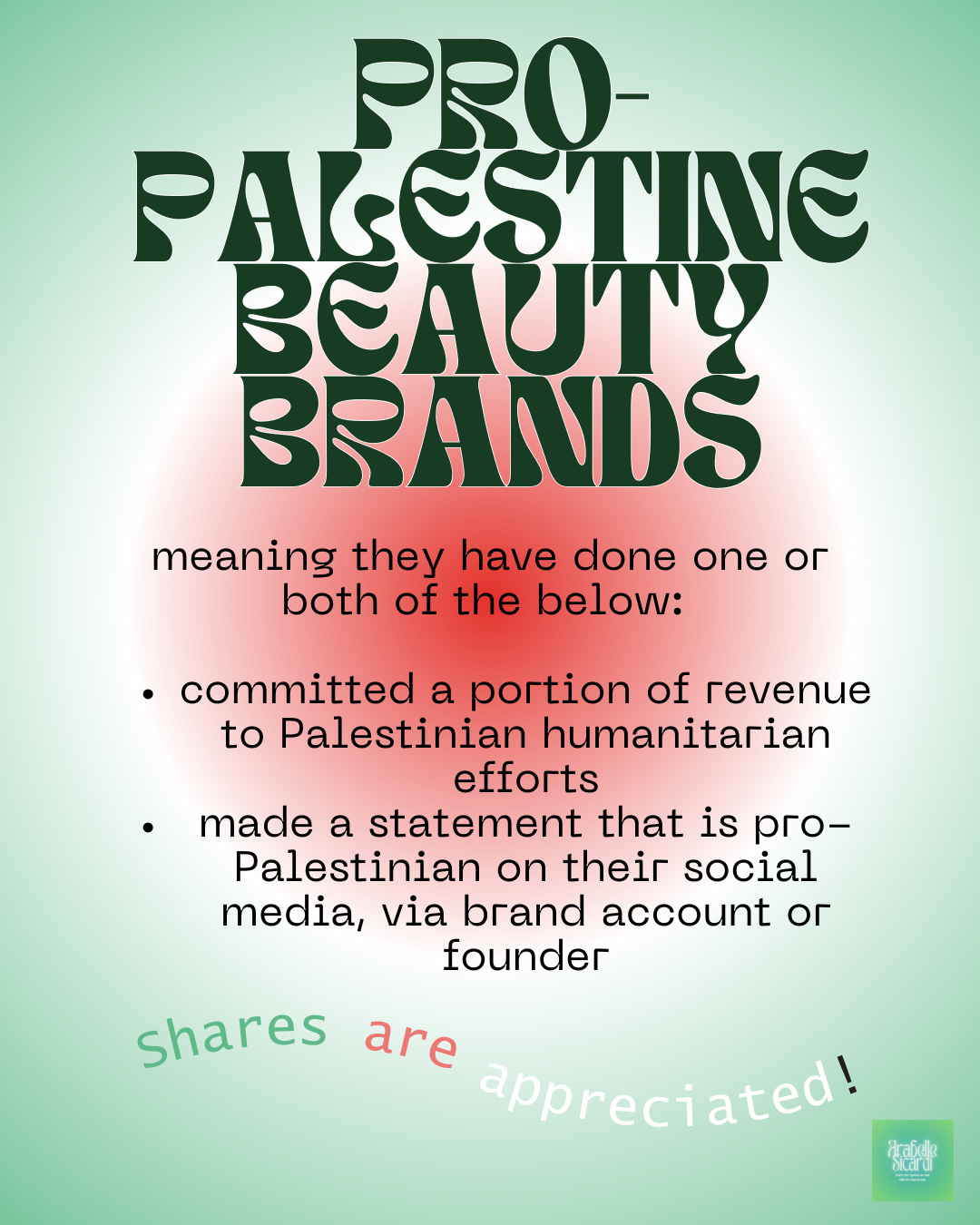 A Fact-Checked List of Pro-Palestinian Beauty Brands