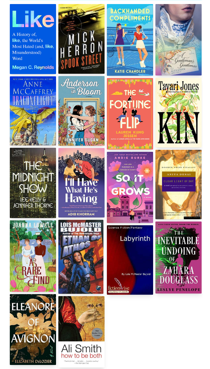 April Reading Recap