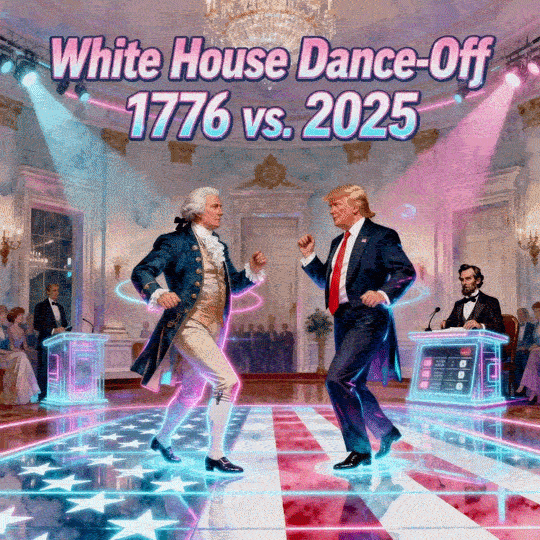 Magick Mica Trump parody art