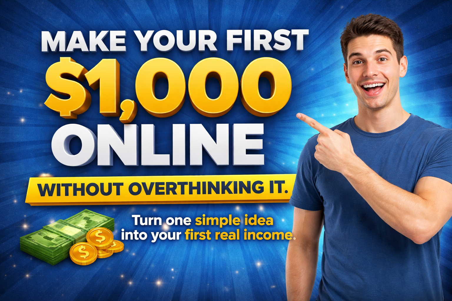 Stop Overthinking: Your First $1K Is Easier Than You Think