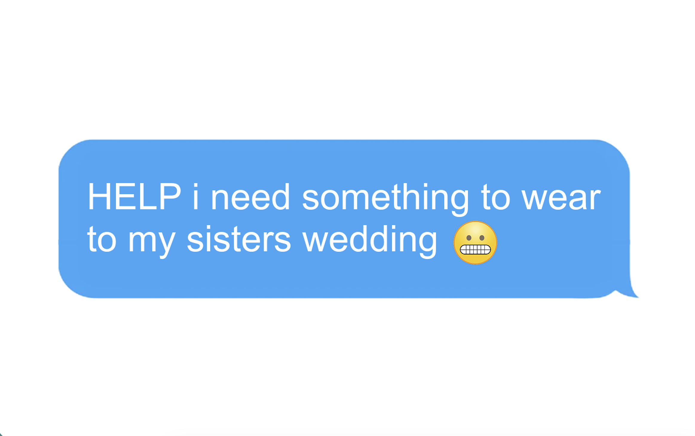 So You Need a Dress to Wear to a Wedding