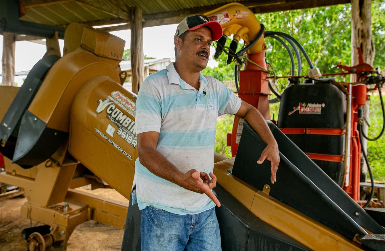 Ezequiel Neiva reforça apoio à agricultura familiar no distrito de Jatuarana, em Vale do Anari