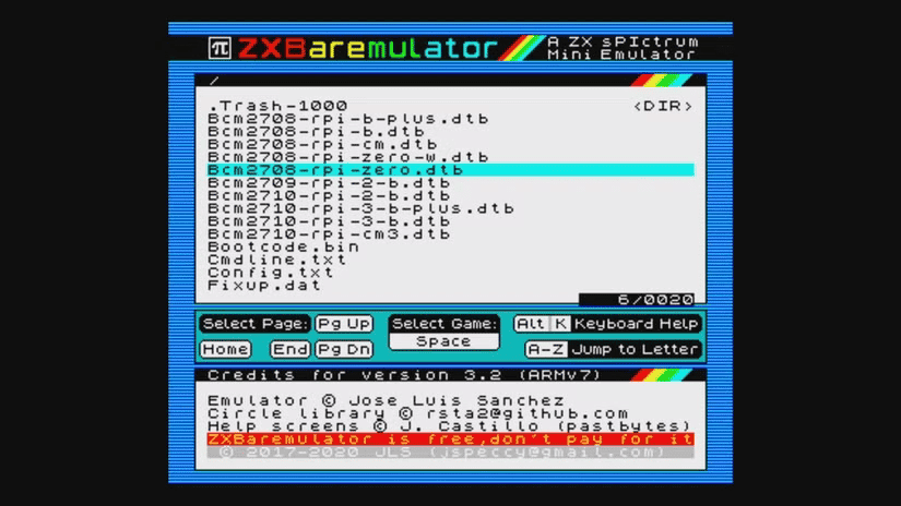 Build your own Sinclair ZX Spectrum with a Raspberry Pi