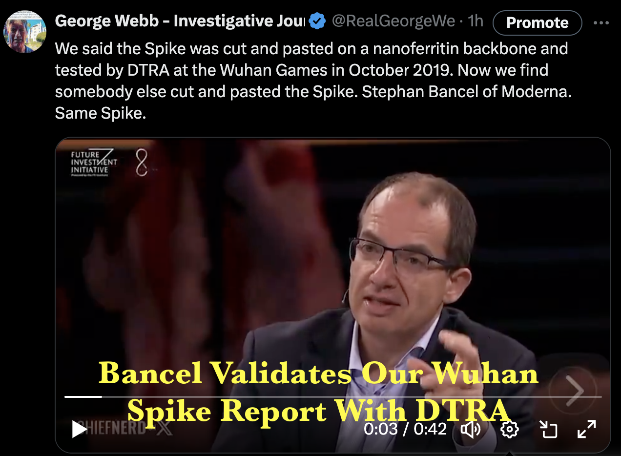 Moderna Validates Our Wuhan Spike Reporting