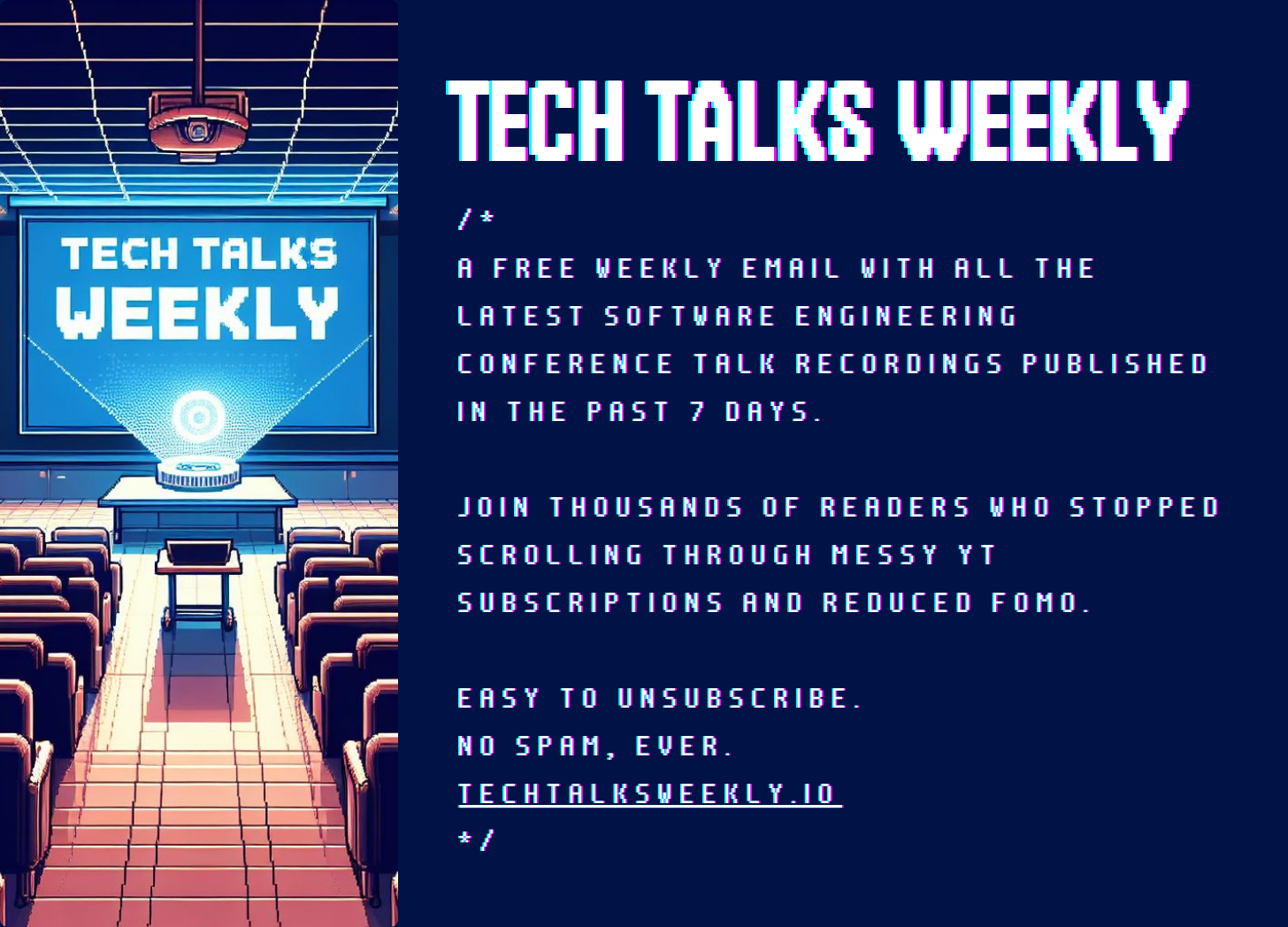 💥 Tech Talks Weekly #54: 🆕 Voxxed Days Amsterdam 2025, 🆕 dotJS 2025, 🆕  Devnexus 2025, PyData Global and many more!