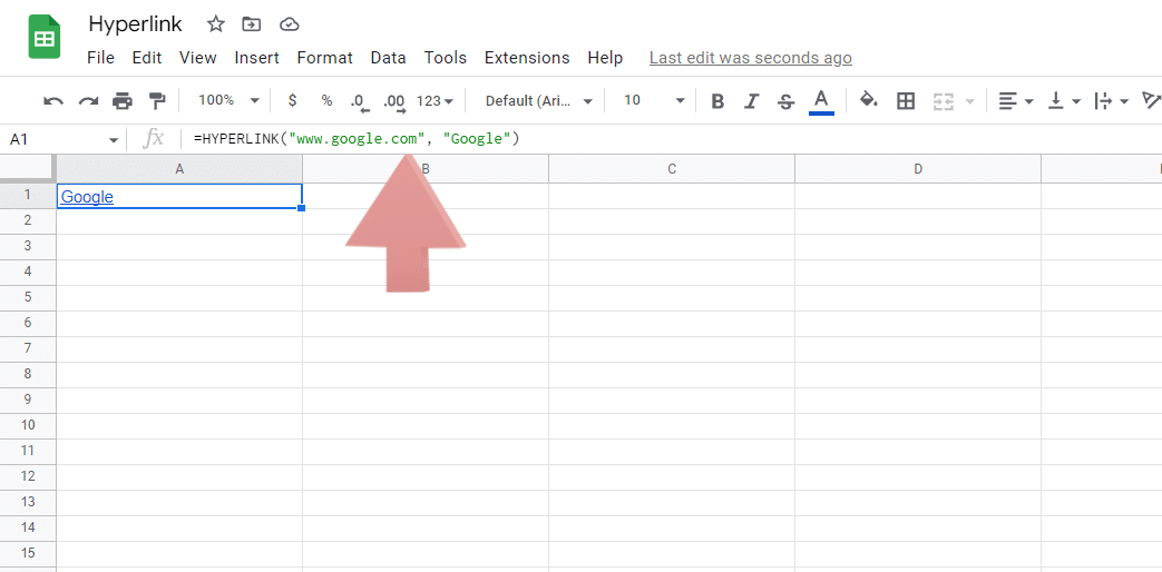 How to Insert a Google Sheets Hyperlink in 5 Seconds: