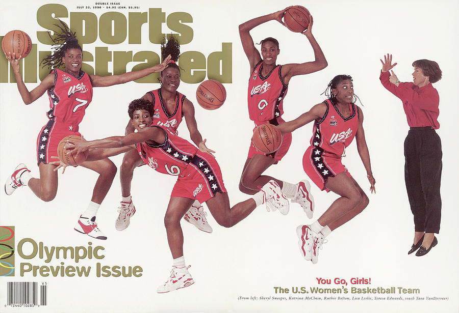 Usa Womens Basketball Team, 1996 Atlanta Olympic Games Sports Illustrated Cover by Sports Illustrated