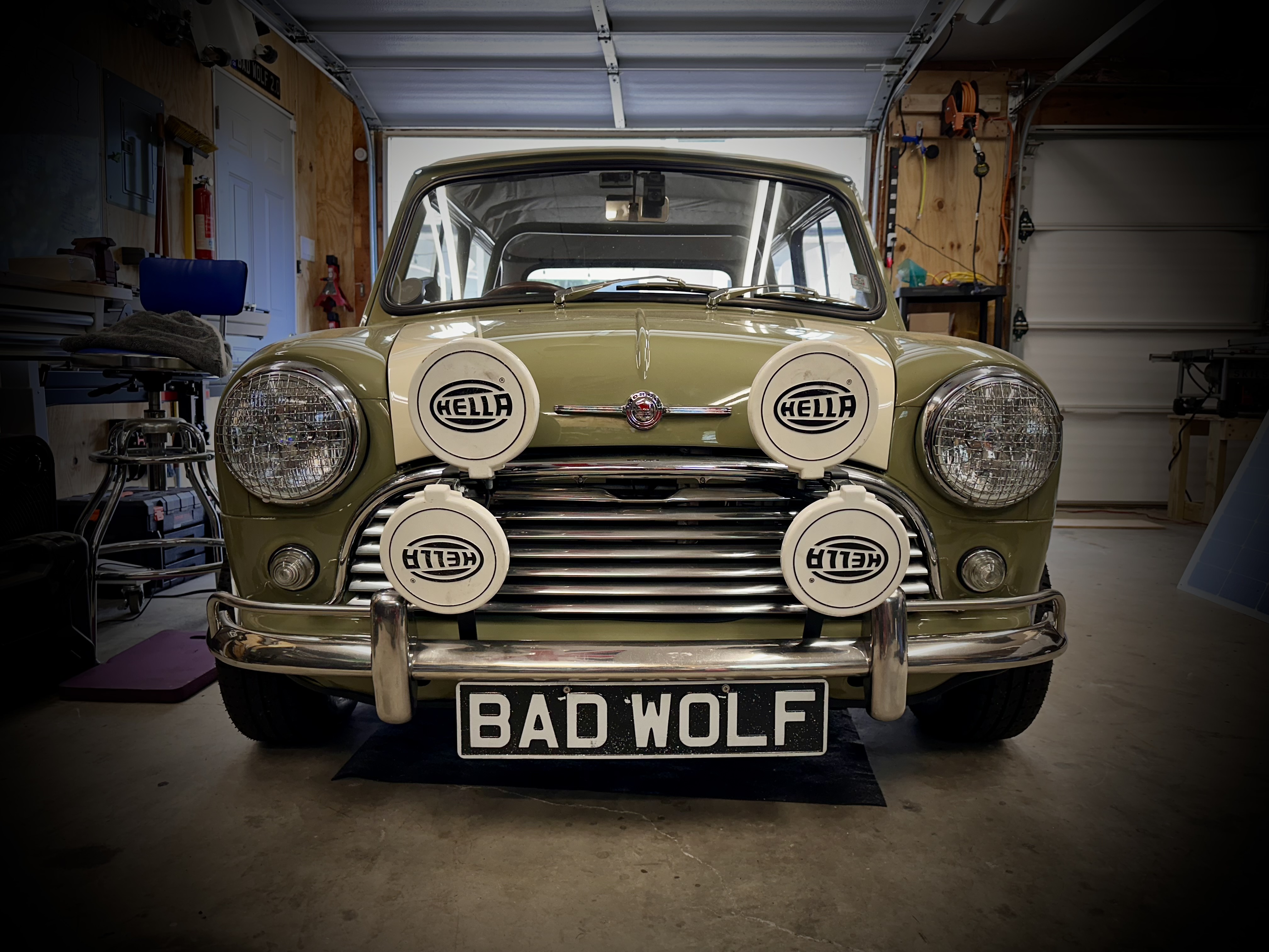 Rally Lights for a Classic Mini