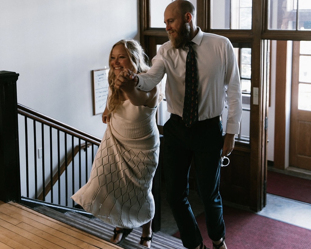 I Knit My Wedding Dress