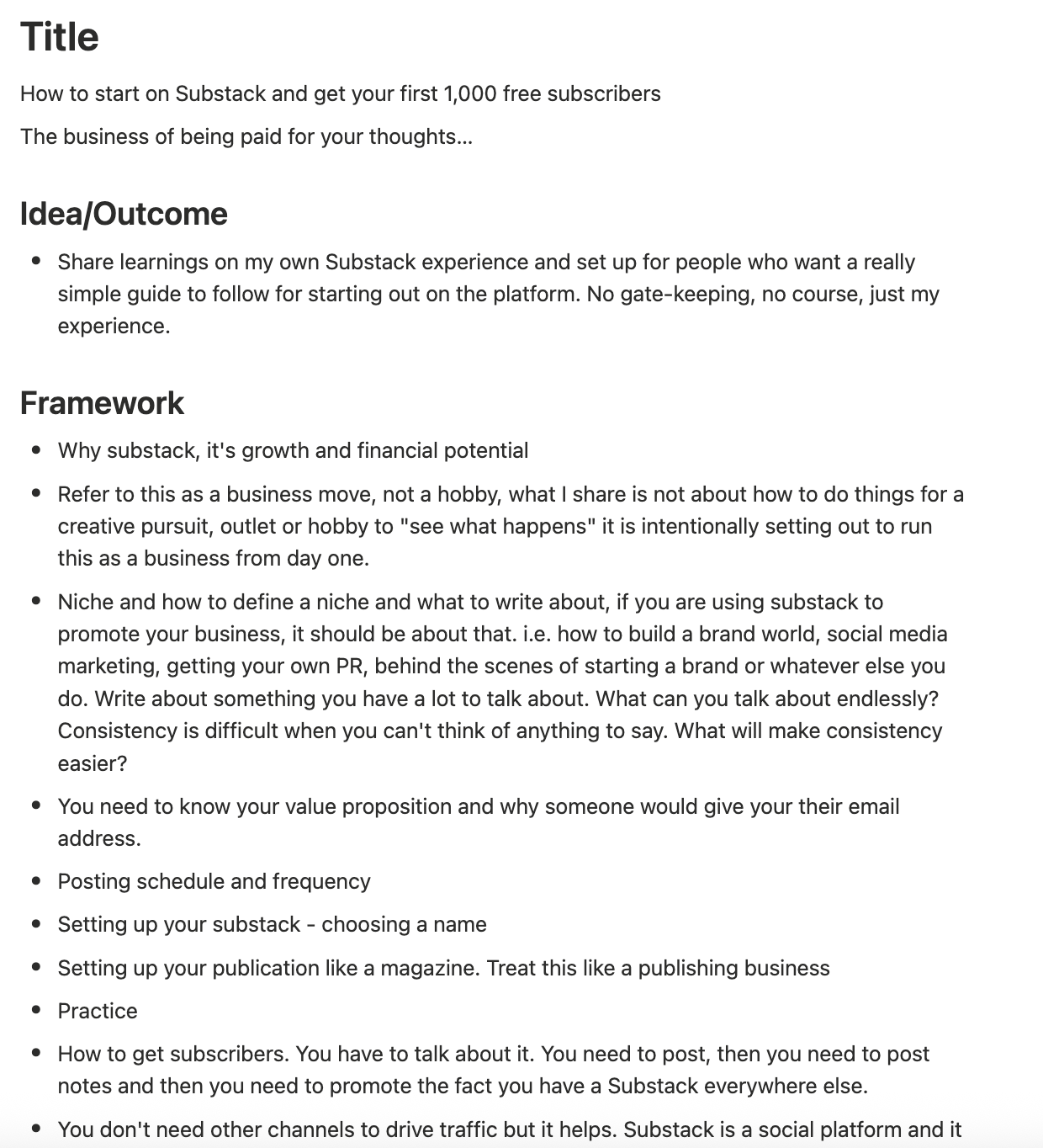 How to start on Substack and get your first 1,000 free subscribers
