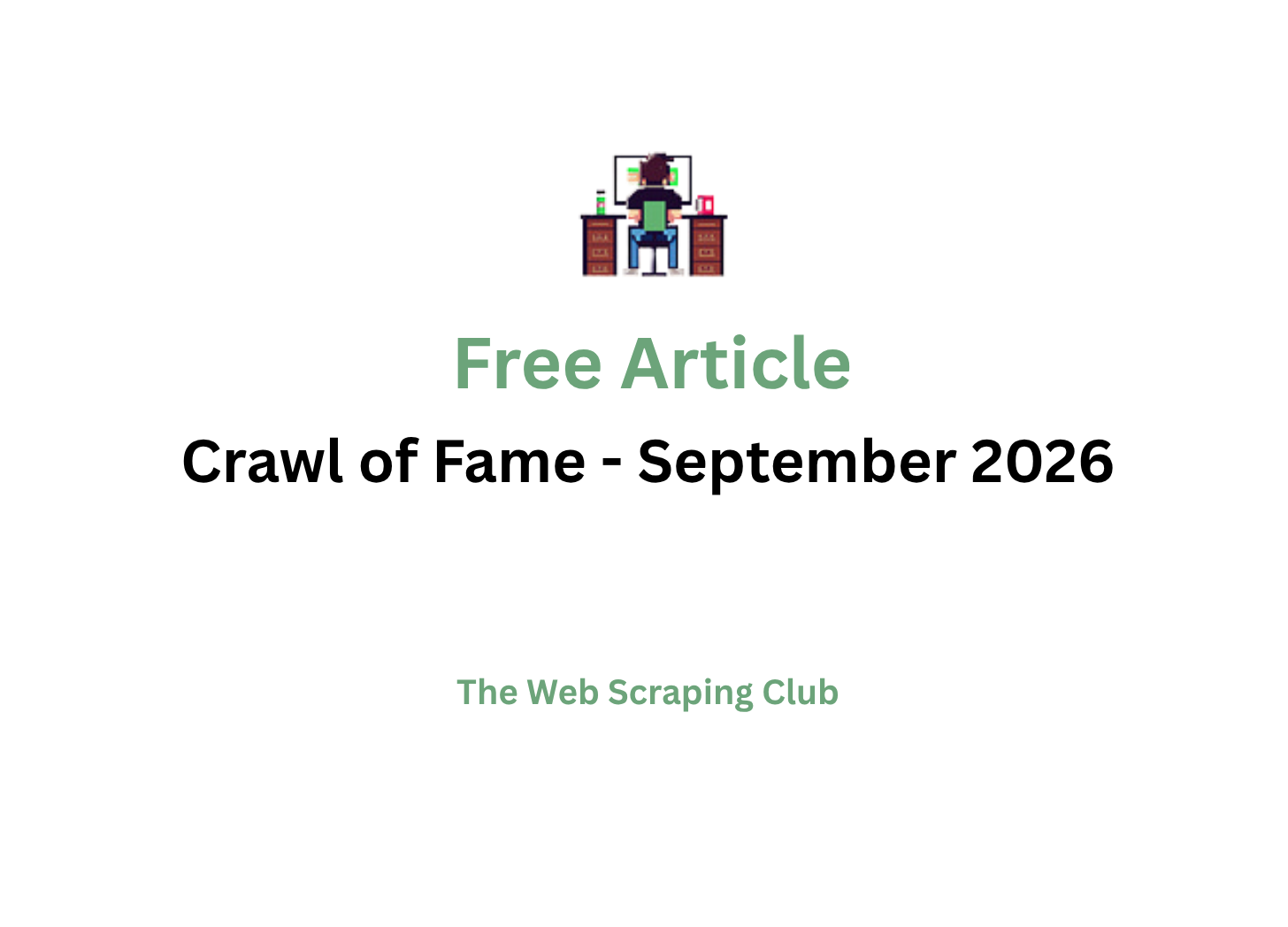 Crawl of Fame - September 2026