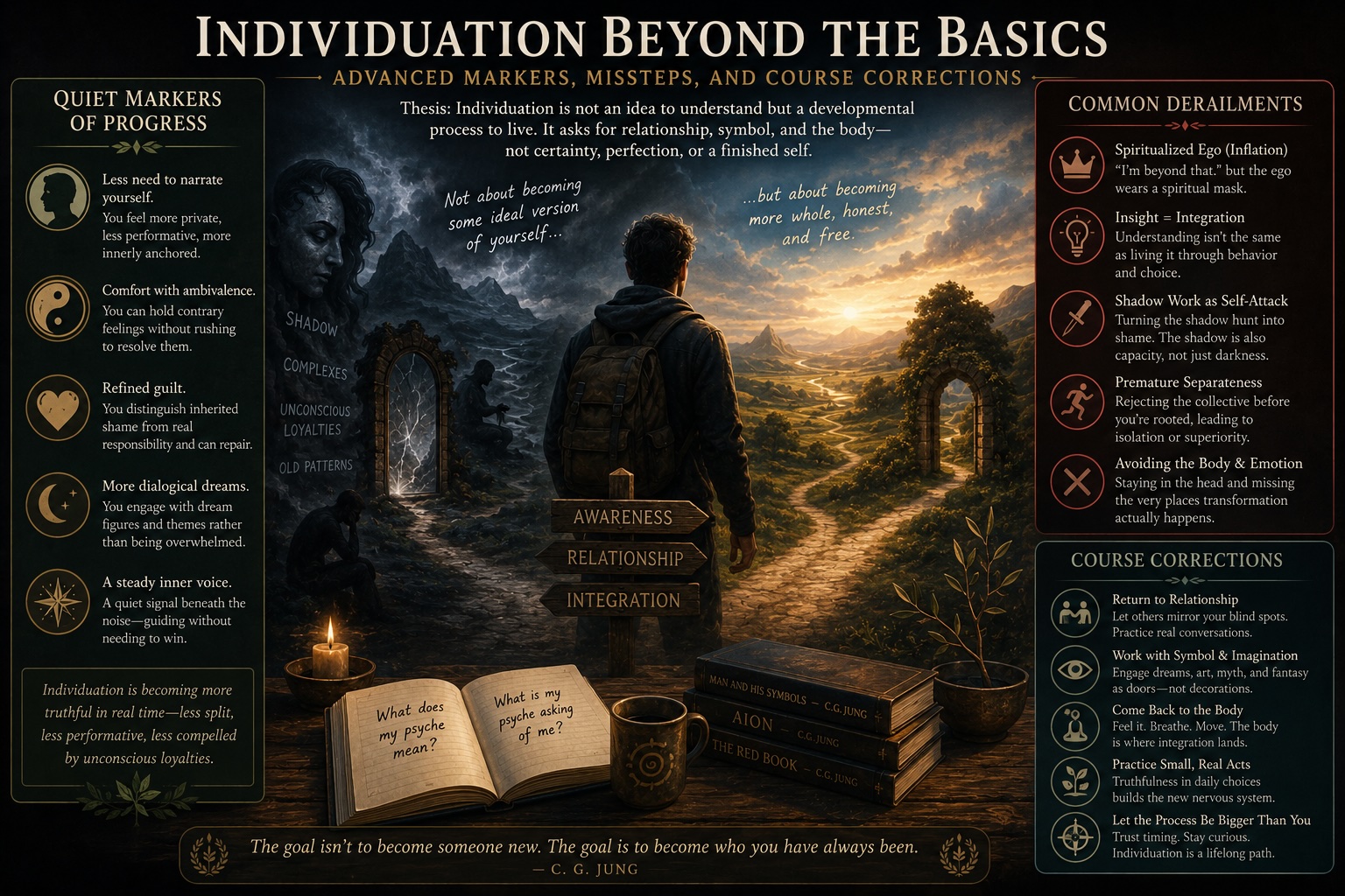 Individuation Beyond the Basics: