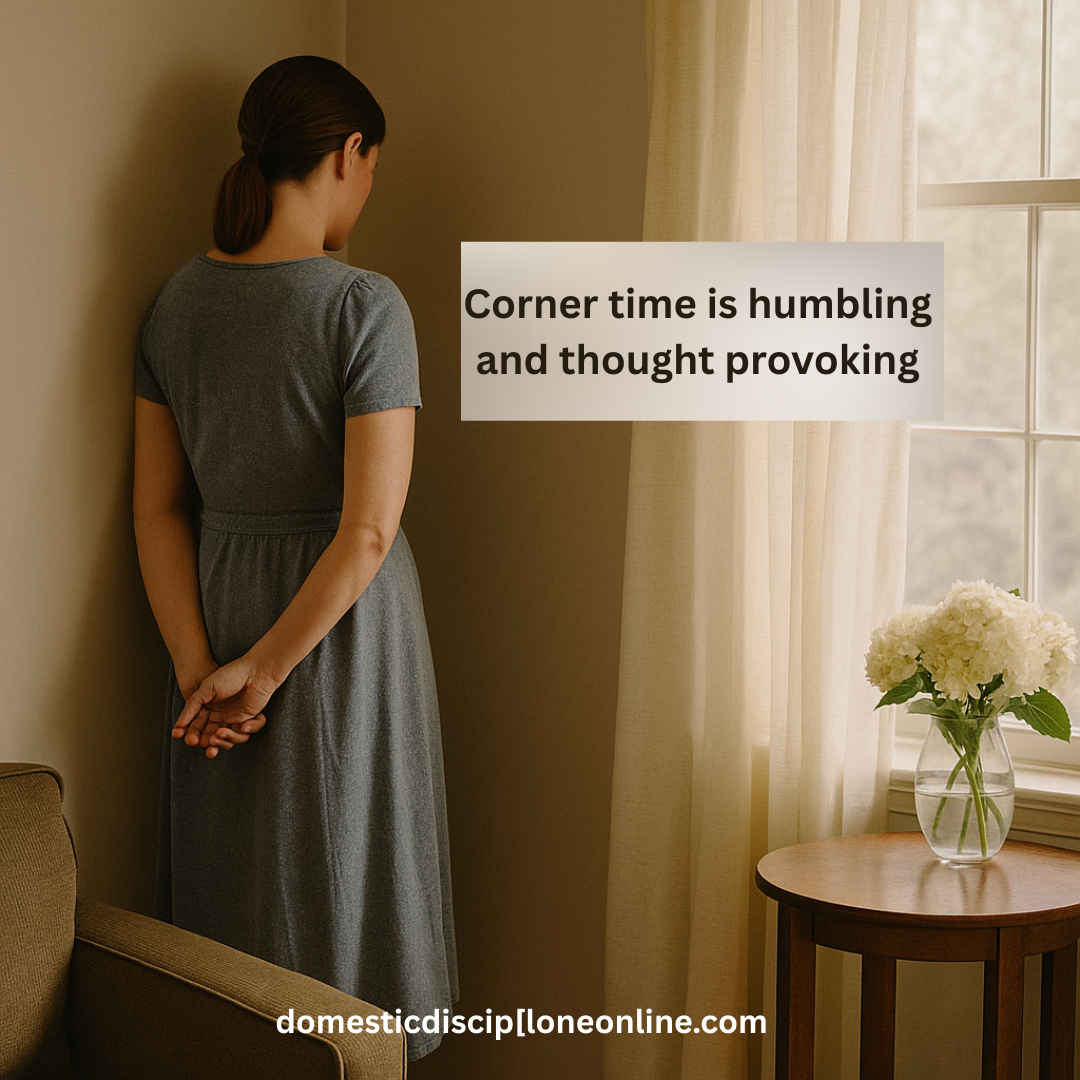 Corner Time Is Humbling And Thought Provoking Corner Time Is Humbling And Thought Provoking