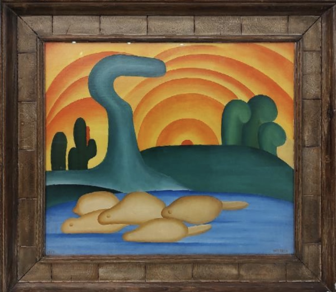 Onde estão Sol Poente e O Sono de Tarsila do Amaral?