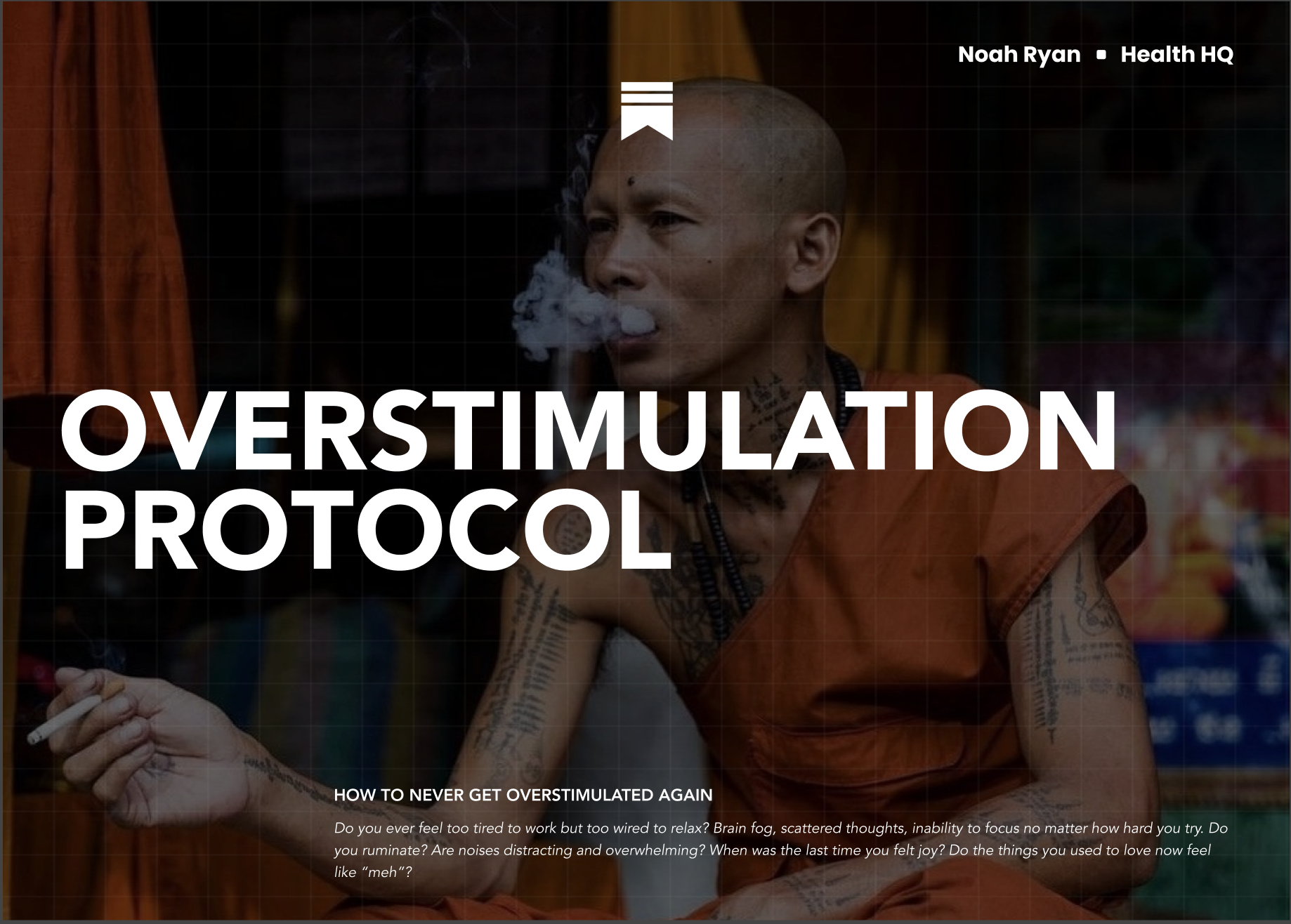 Cover image for How to Never Get Overstimulated Again