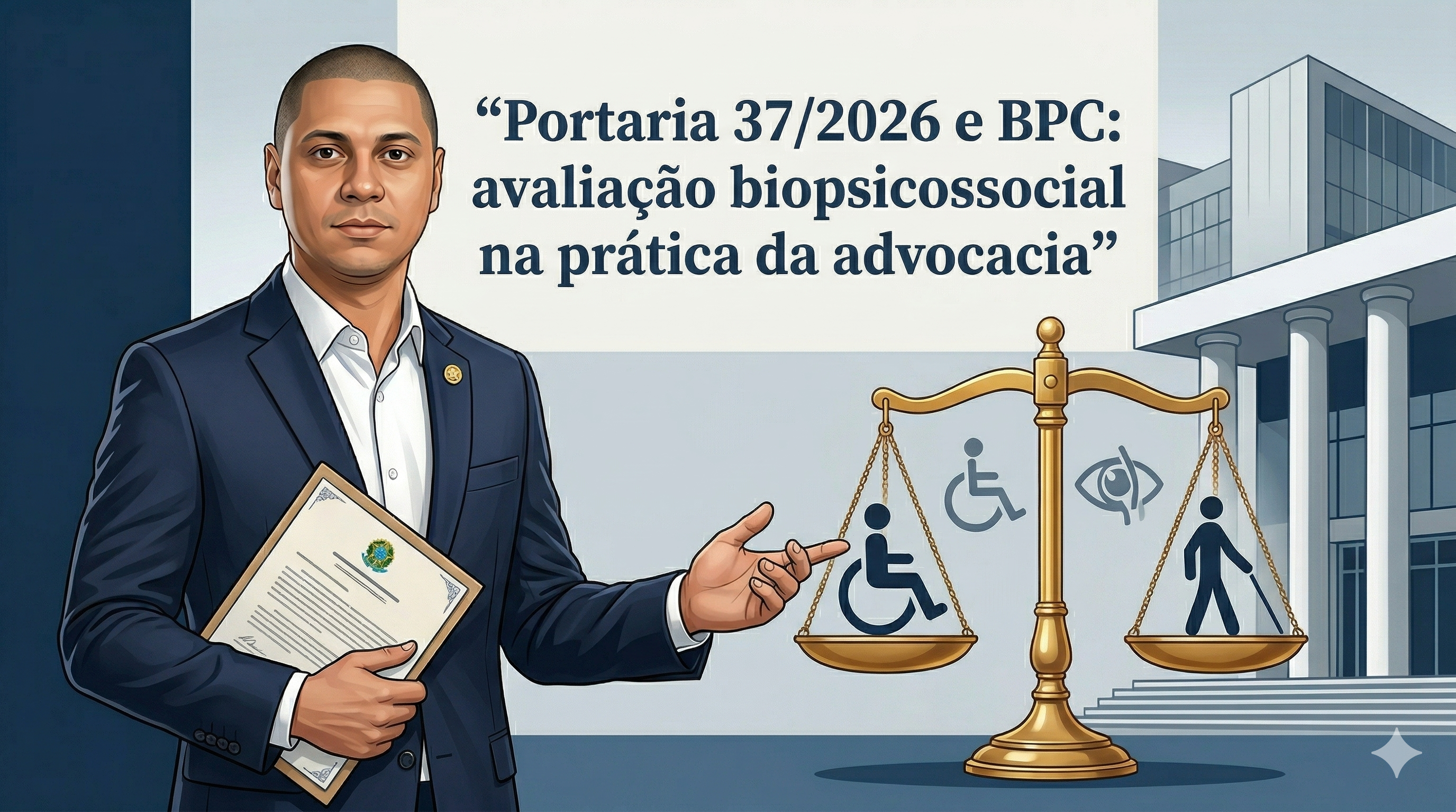 Avaliação biopsicossocial na prática e Portaria 37/2026