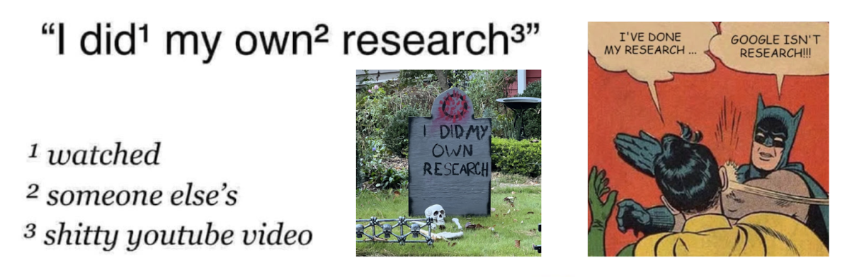 Not Reaserch What we misunderstand about “doing your own research”