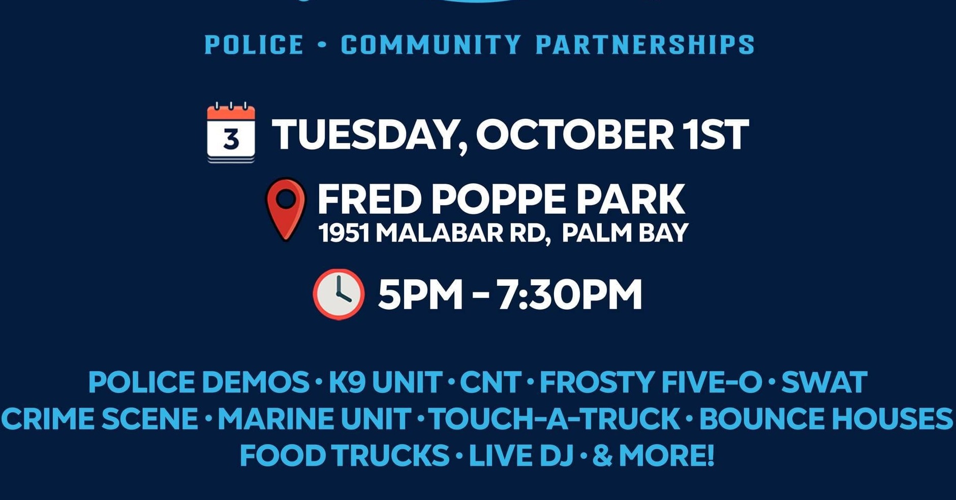 Image for article: Palm Bay Prepares for a Memorable National Night Out 2024