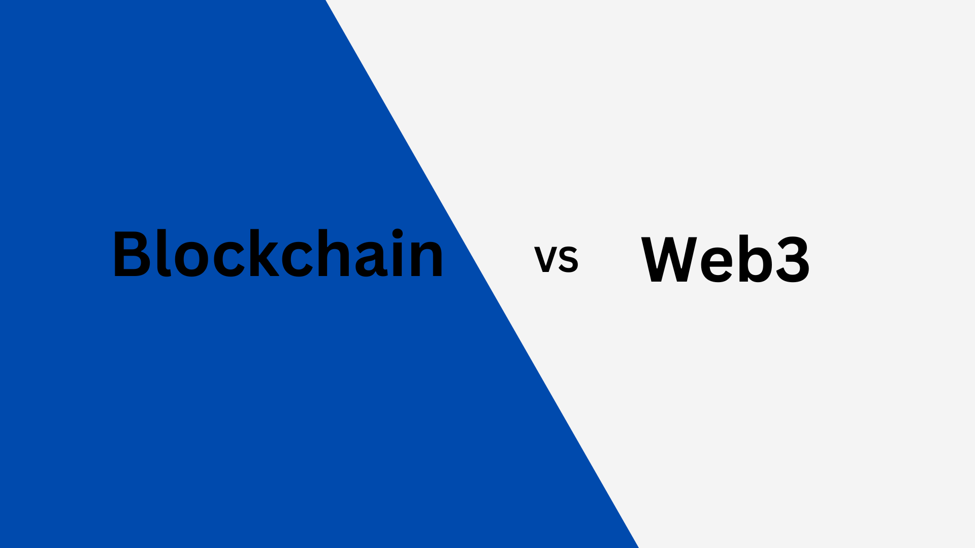 Blockchain vs Web3: What’s the Difference?