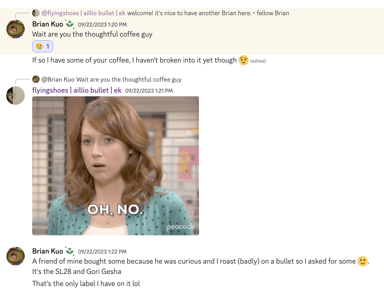 West Coast customer photo