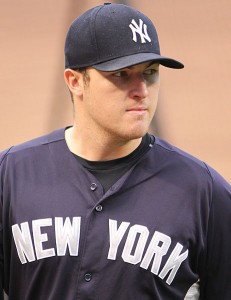 Phil Hughes on the mound