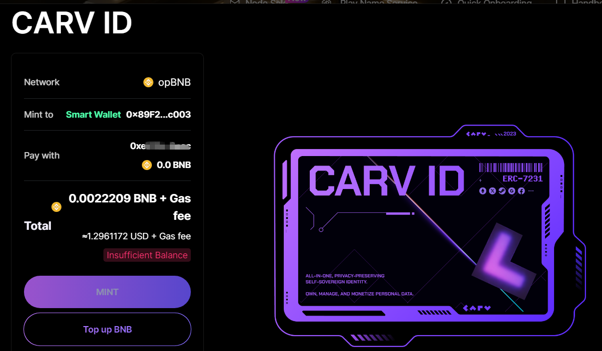 遊戲身分上鏈｜CARV 介紹｜遊戲與 AI 模組化數據層｜空投與節點銷售 - 每日幣研