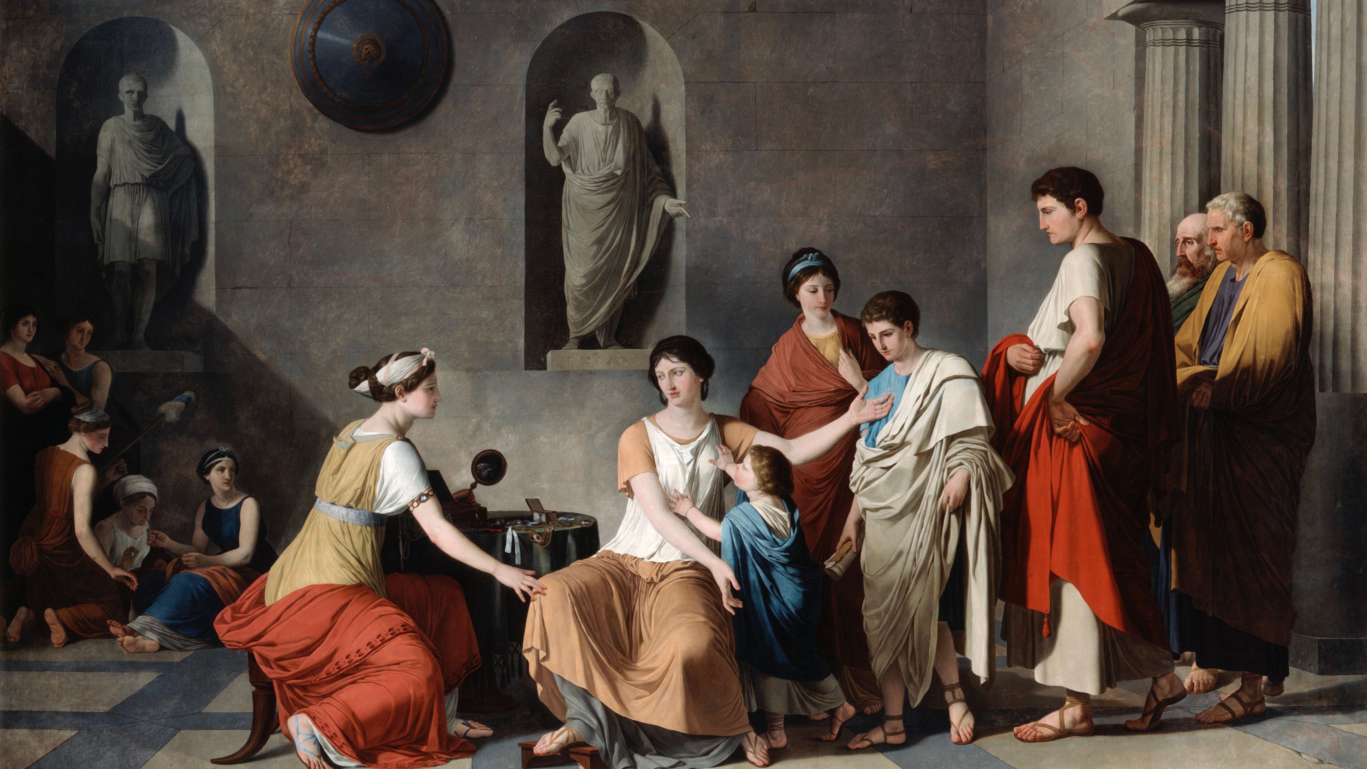 The sisters of Caligula - The Archaic Allegory